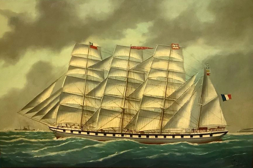 JACQUELINE – Quatre-mâts  – A – .JPG