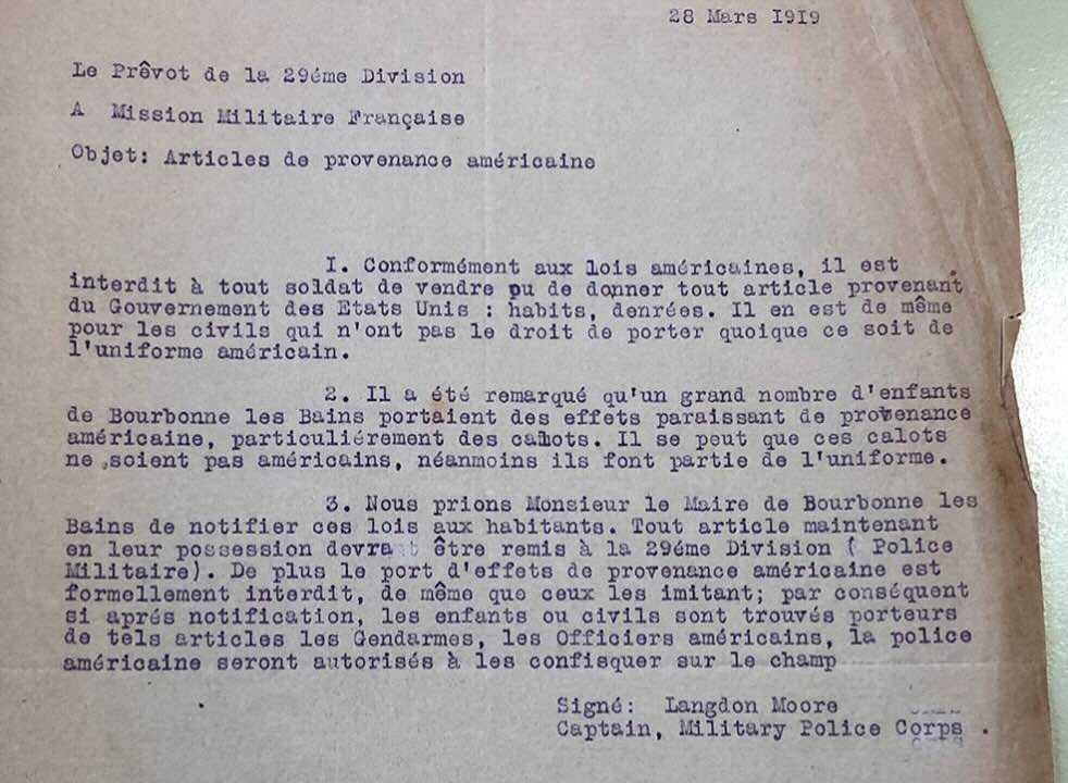 Bourbonn-les-Bains-Américain 1919.jpg