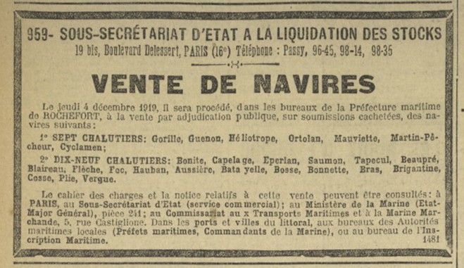 SAUMON La Dépêche de Brest 1919-11-23.jpeg