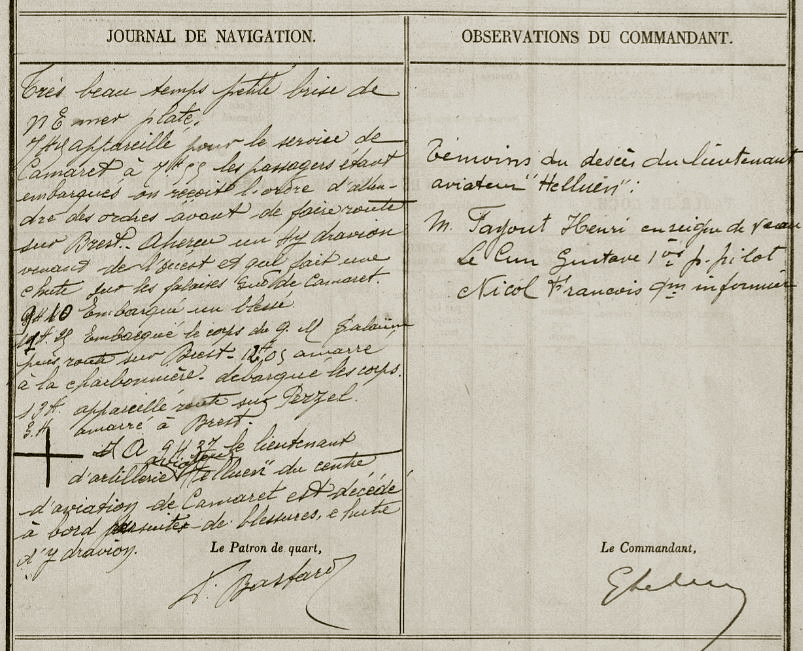 Torpilleur 282 - J.N. 30-V -- 9-VI-1917 - .JPG