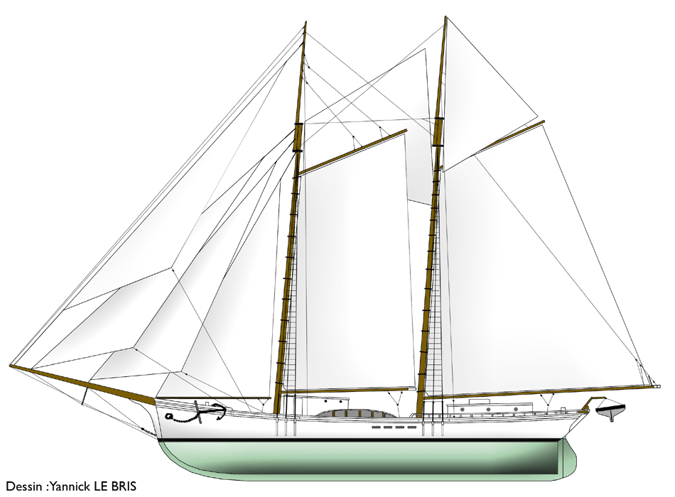 Goélette PAPEETE - Yannick Le Bris