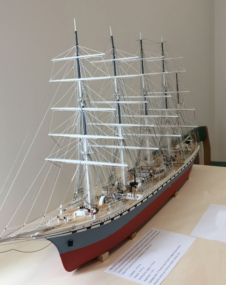 FRANCE – Cinq-mâts barque – Maquette – A – .JPG