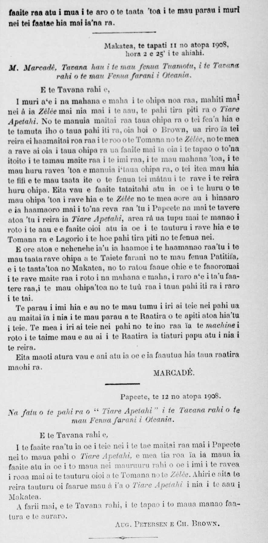 TIARE APETAHI Journal officiel des établissements français Océanie 1908-10-29 B.jpeg