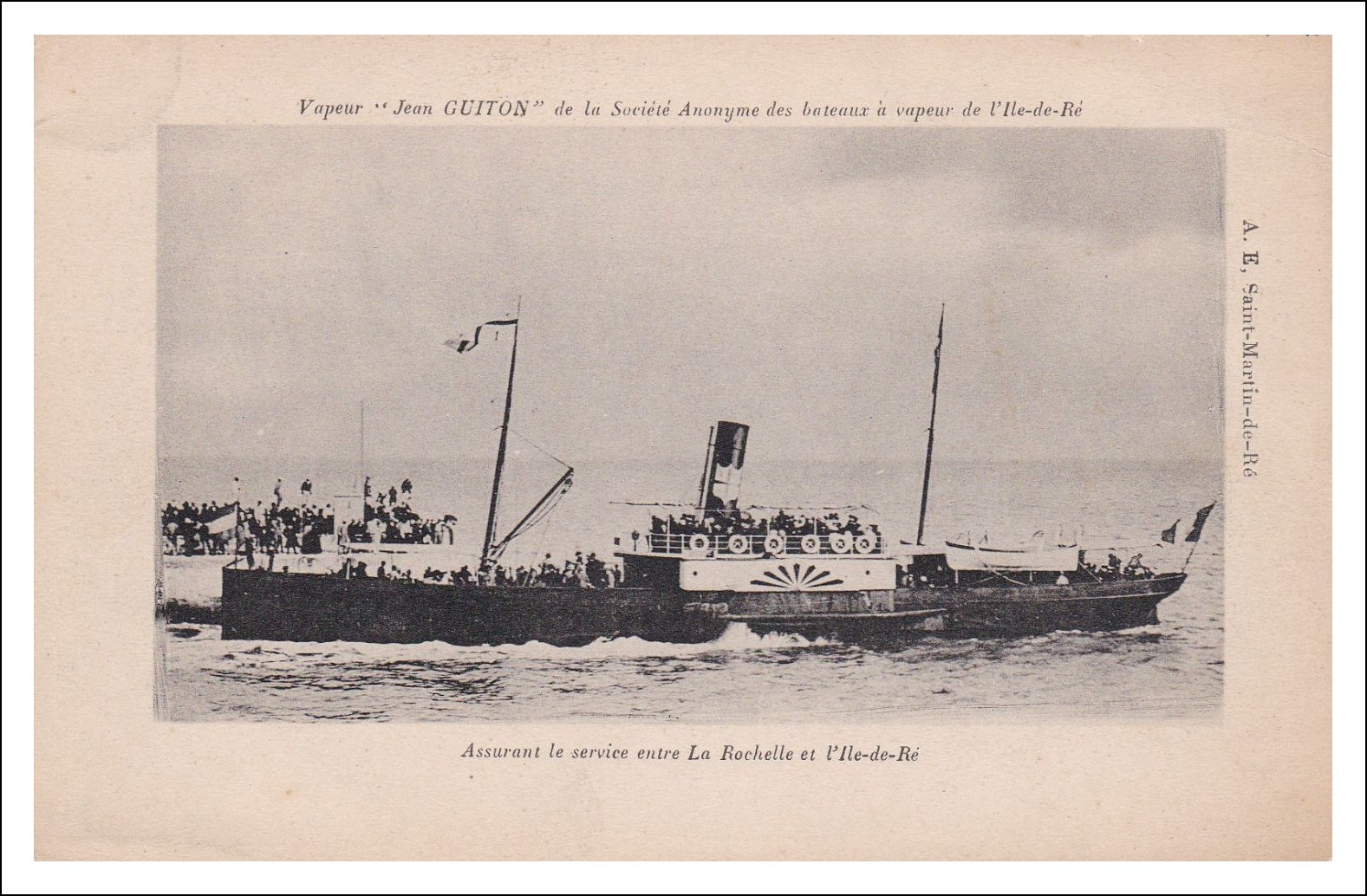 JEAN GUITON Société Anonyme des Bateaux à vapeur de l'Ile de Ré.jpg
