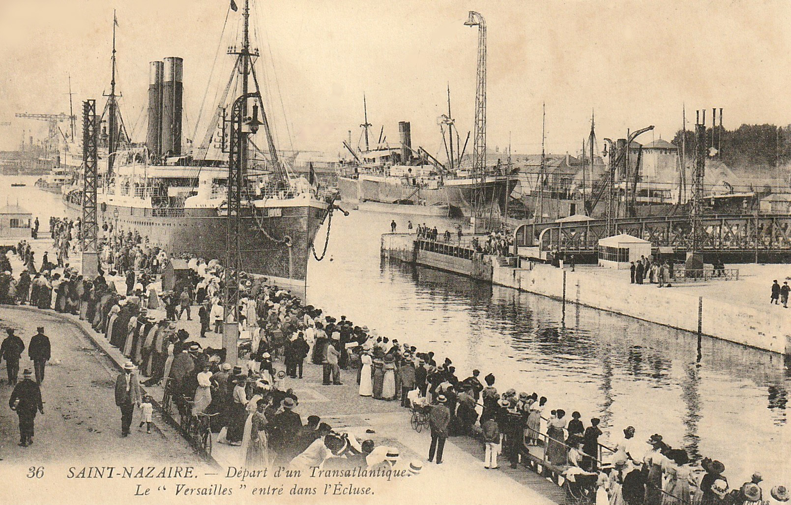 VERSAILLES – Paquebot  – Compagnie générale transatlantique – II – .jpg