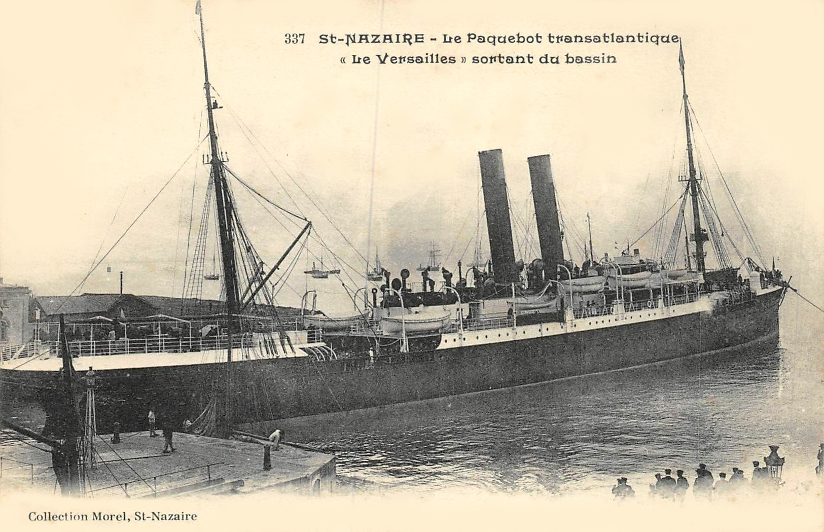 VERSAILLES – Paquebot  – Compagnie générale transatlantique – IV– .jpg
