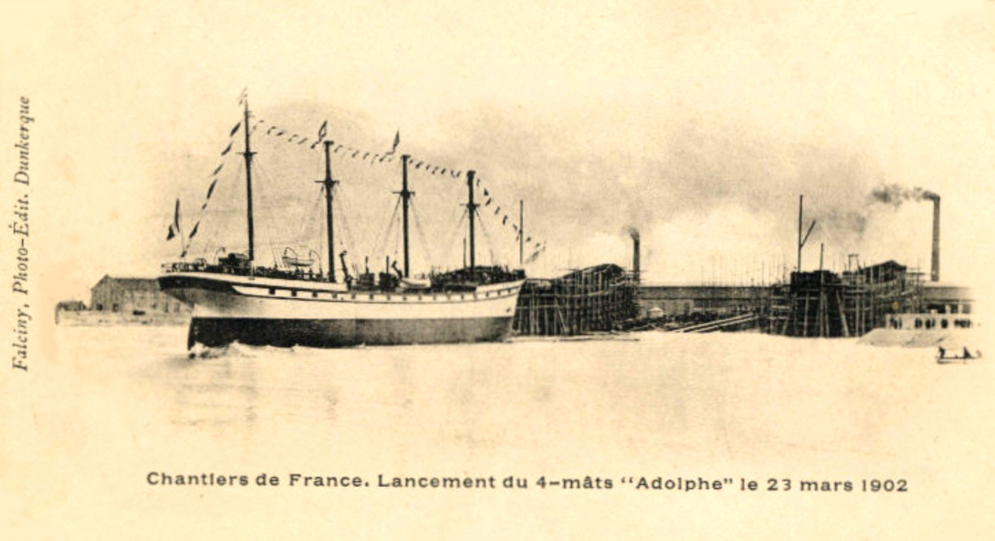 ADOLPHE [III] – Quatre-mâts barque – I –  .JPG
