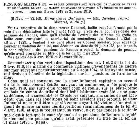 C.E. 6 févr. 1924, req. n° 82.119. -  .JPG