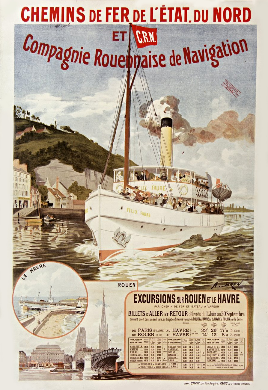 Compagnie rouennaise de navigation – Affiche –  .jpeg
