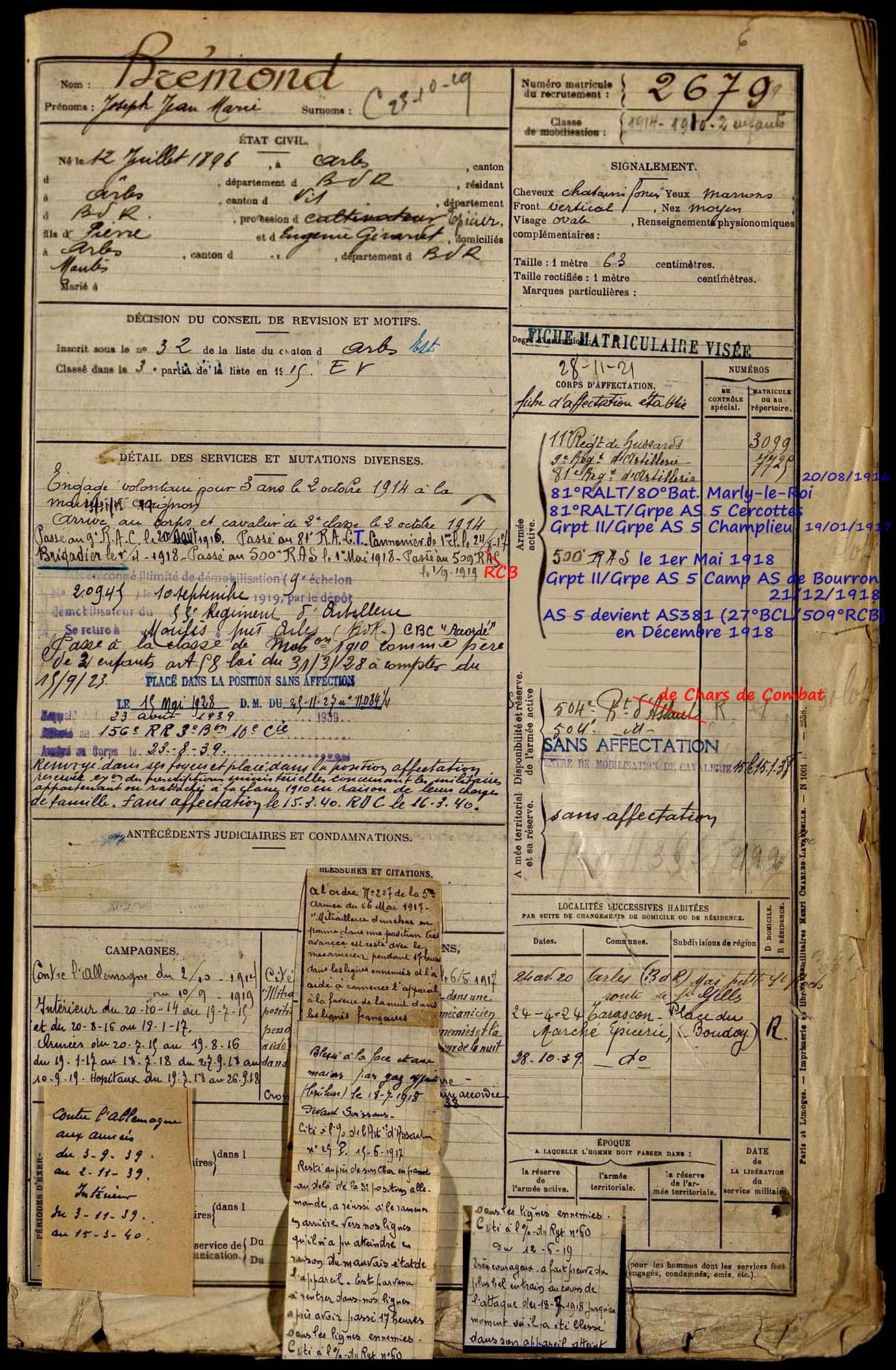 012 - Grpt I - AS 5 - Brig. Joseph Jean Marie Brémond (01a1) .jpg