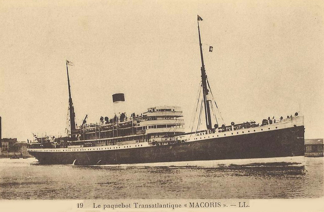 MACORIS, ex-BÜRGERMEISTER allemand – Paquebot mixte – III – .jpg
