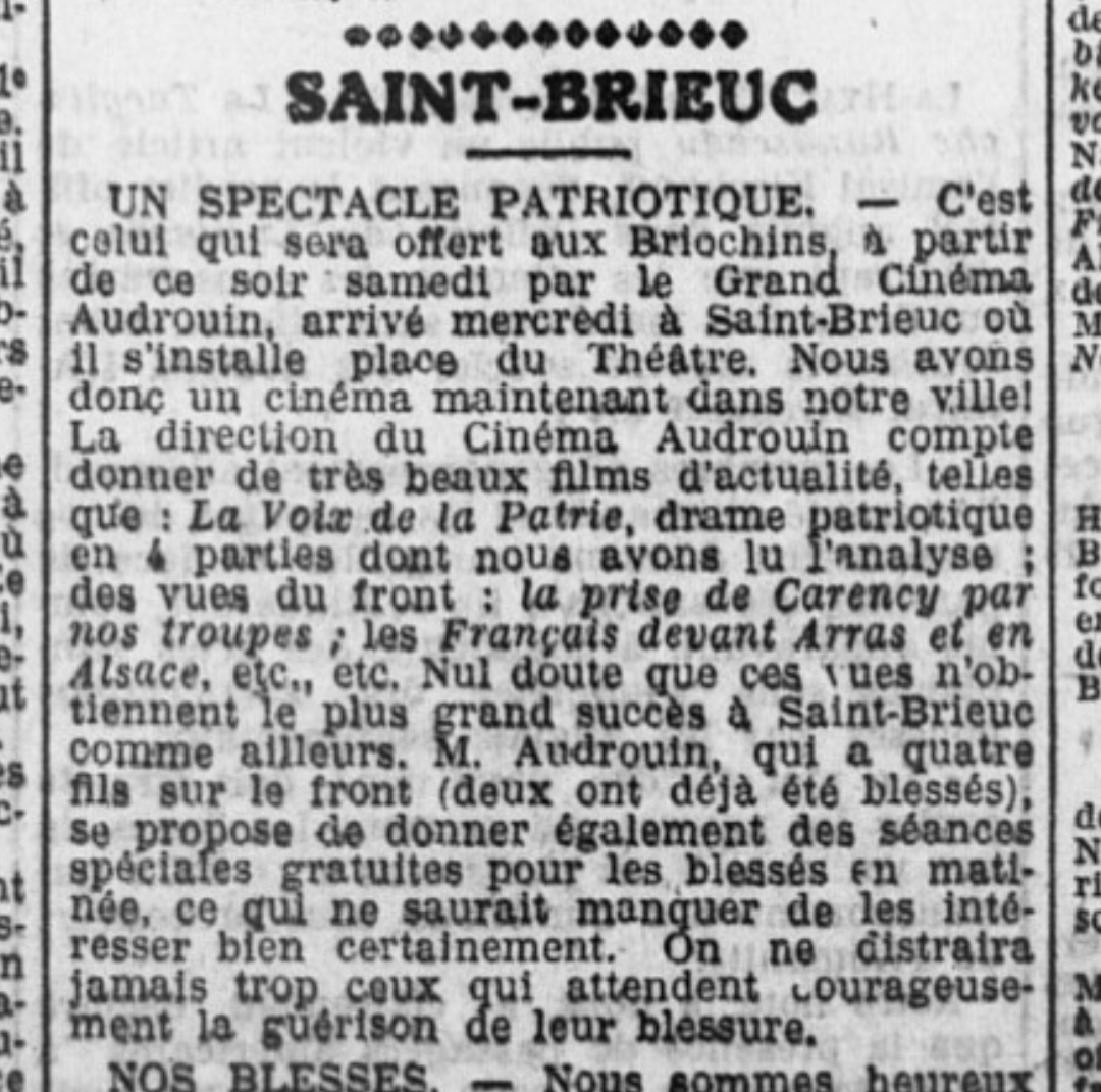 L'Ouest-Éclair, 24 juillet 1915. Bnf / Gallica.