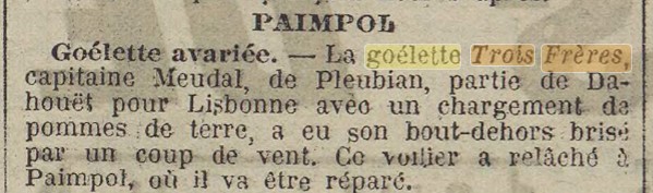 TROIS FRERES La Dépêche de Brest 1911-12-06.jpg