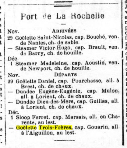 TROIS FRERES L'Echo Rochelais 1912-12-04.jpg