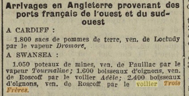 TROIS FRERES La Dépêche de Brest 1913-08-11 B.jpg