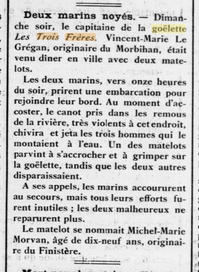 TROIS FRERES Le Reveil Blayais 1916-02-12.jpg
