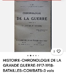 Exemple livre retraçant chronologie sur période précise