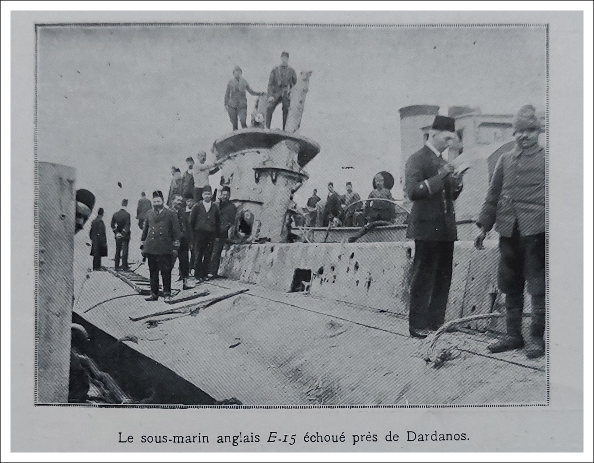 Sous marin anglais E15