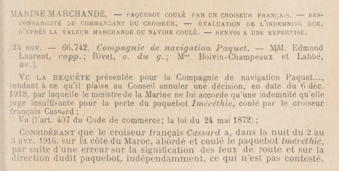 IMERETHIE Recueil des arrêts du Conseil d'Etat 1922 A.jpg