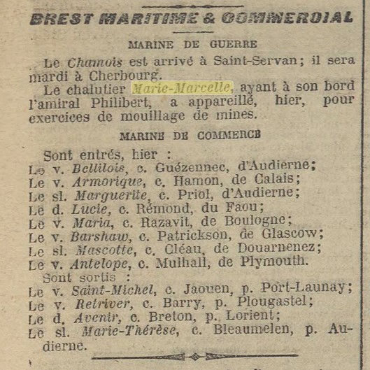 MARIE MARCELLE La Dépêche de Brest 1911-05-28.jpg
