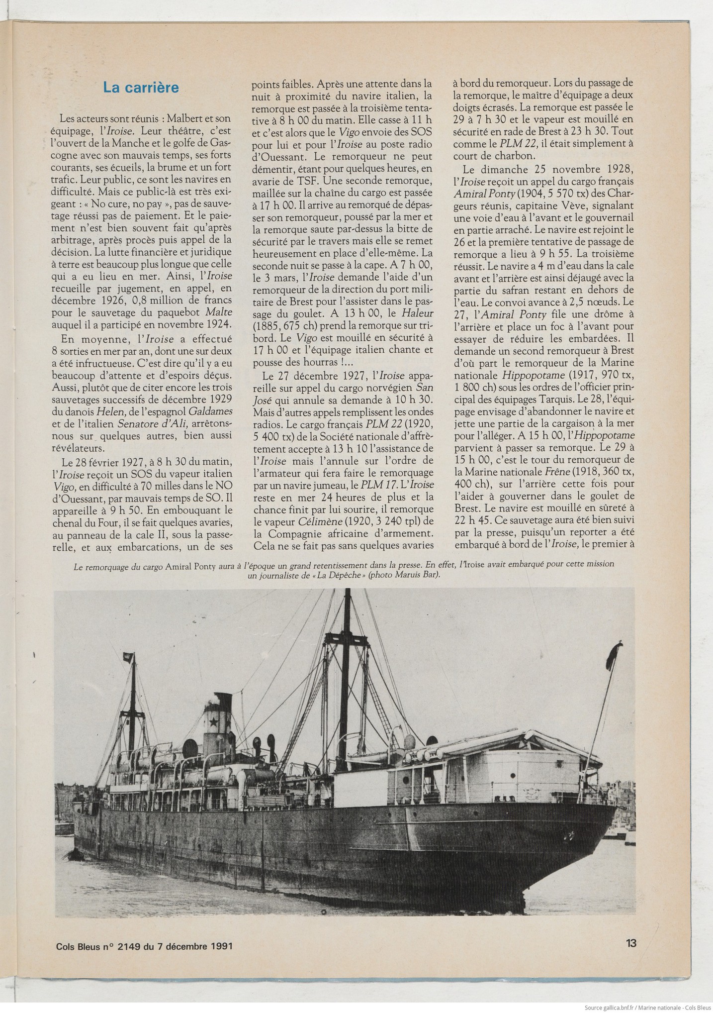 IROISE - TCHERNOMORE