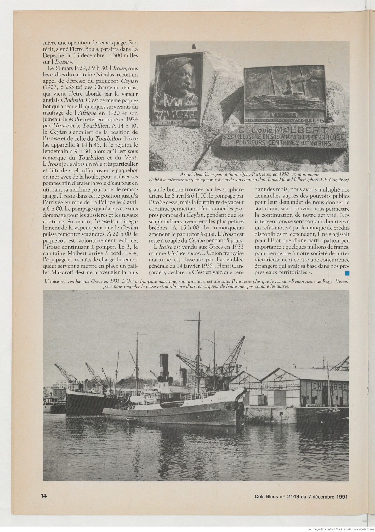 IROISE - TCHERNOMORE