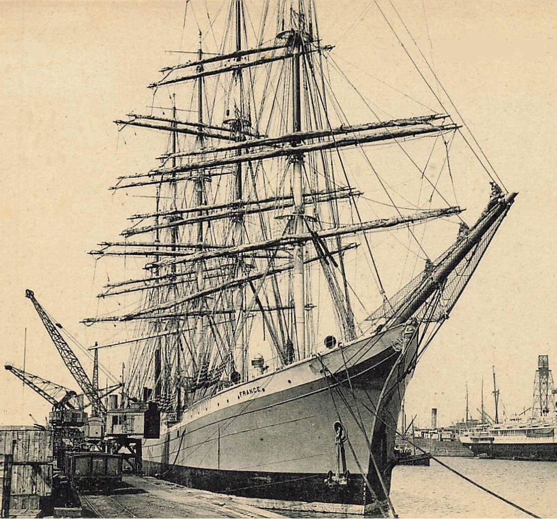 FRANCE – Cinq-mâts barque – I ² – .jpg