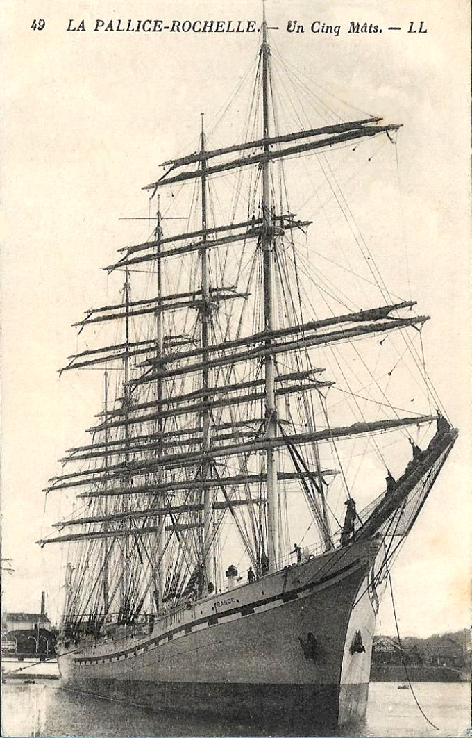 FRANCE – Cinq-mâts barque – IV –  .jpg