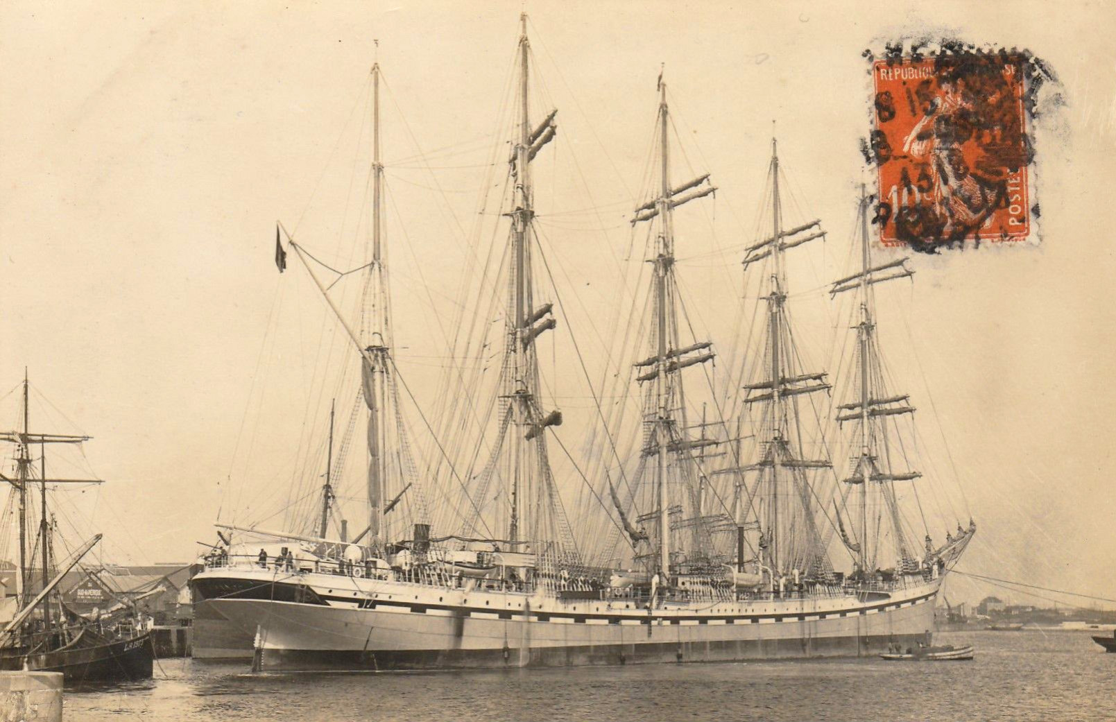 FRANCE – Cinq-mâts barque – V –  .jpg
