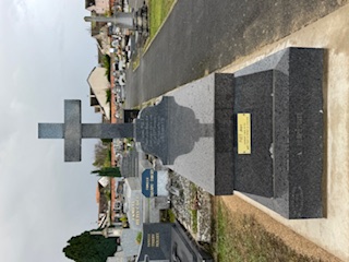 Tombe restaurée du Lt Cnl PUET à TINQUEUX 51