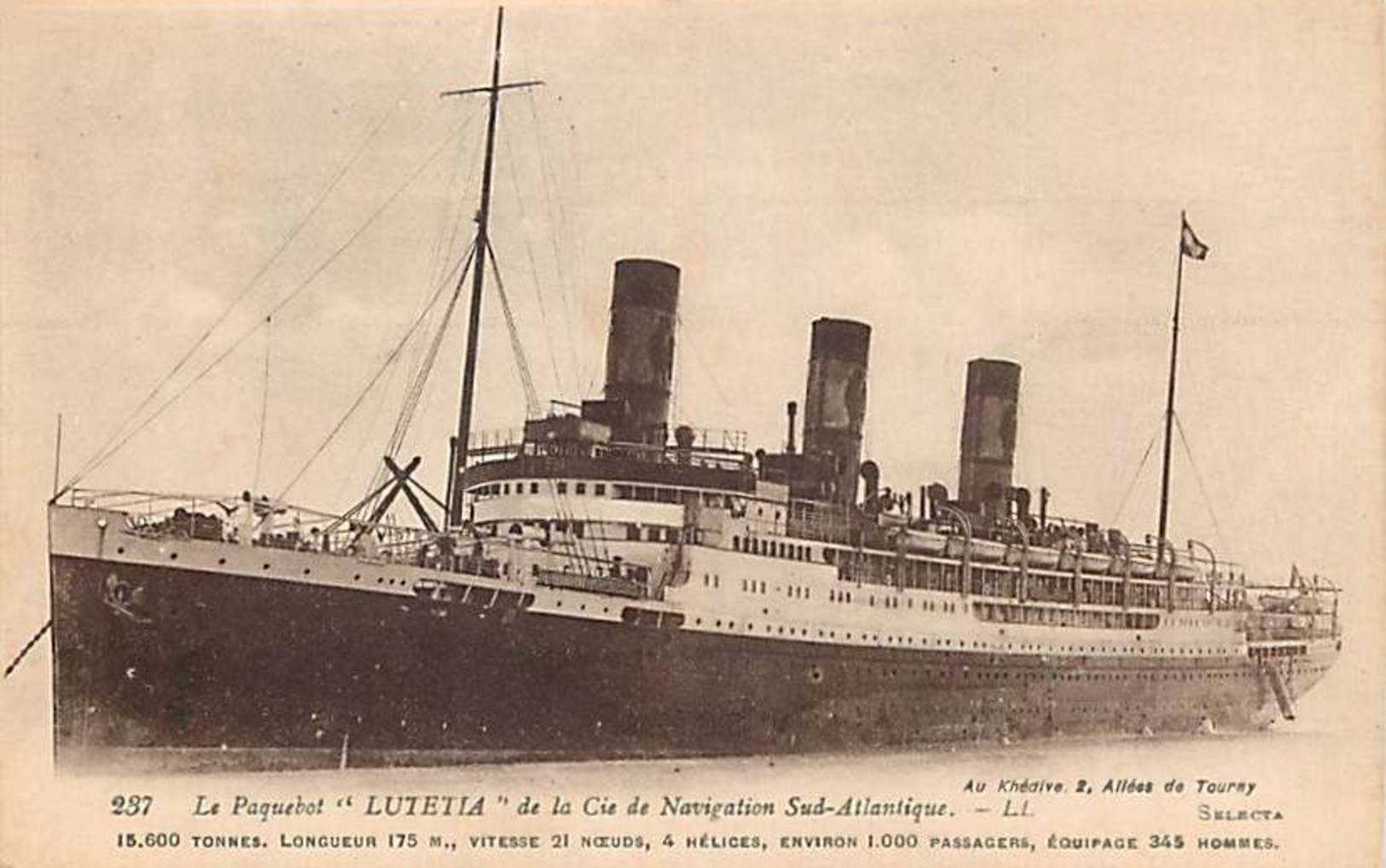 LUTETIA – Paquebot – V –  .jpg