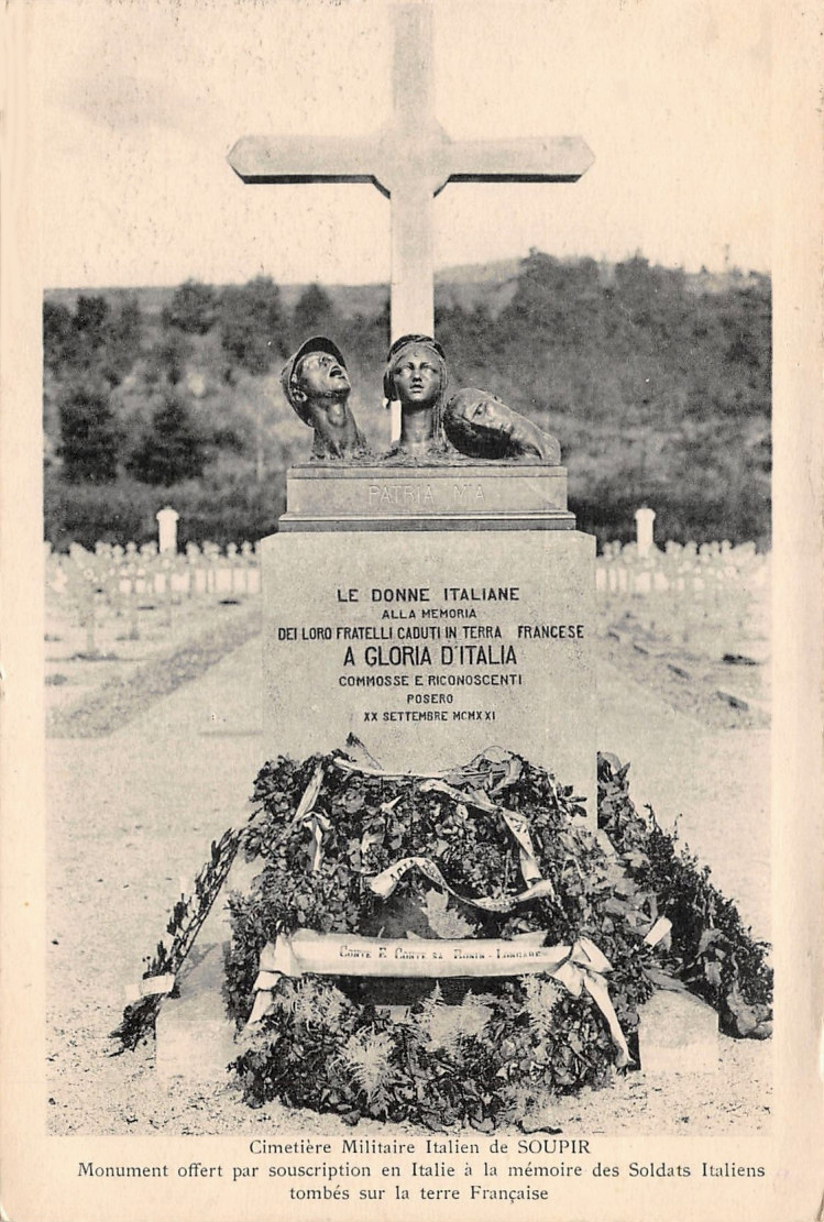 SOUPIR (Aisne) - Cimetière italien - I - .jpg