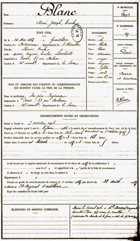 BLANC (R.-J.-E.) - Ecole polytechnique - .jpg