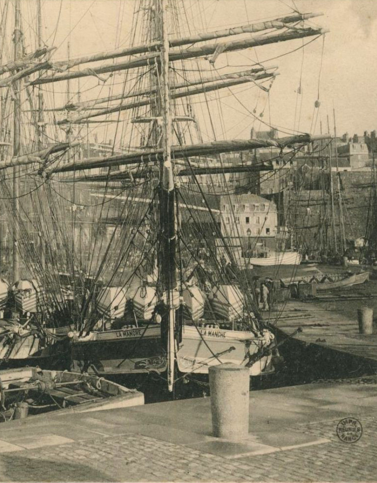 LA MANCHE – Trois-mâts goélette terre-neuvier – I ² – .jpg