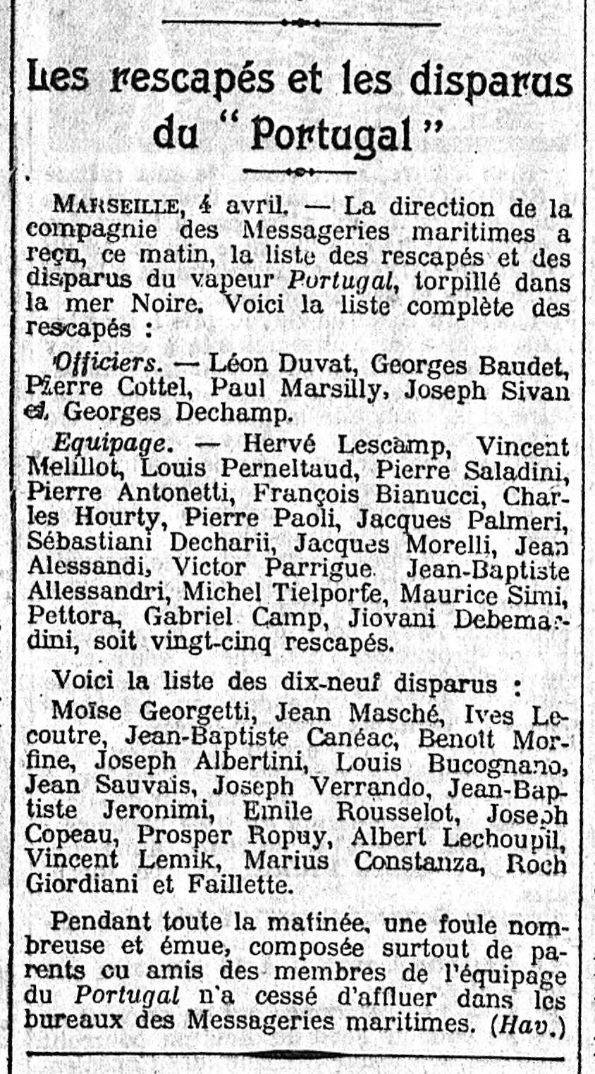 Le Matin, derniers télégrammes de la nuit, 05 avril 1916, page 3.jpg