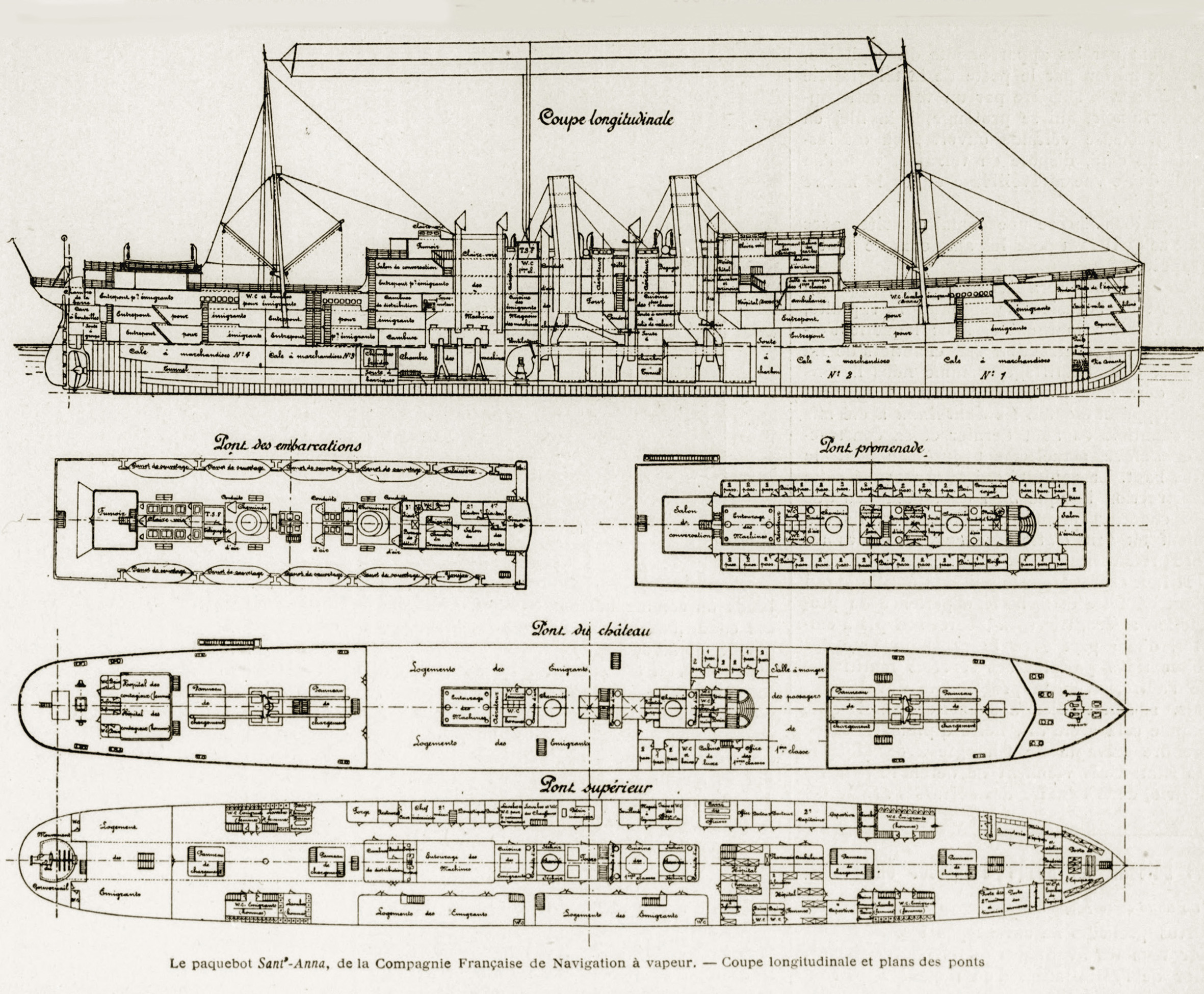 SANT'ANNA - Coupe et plans - L.Y. 12-II-1910 - .jpg