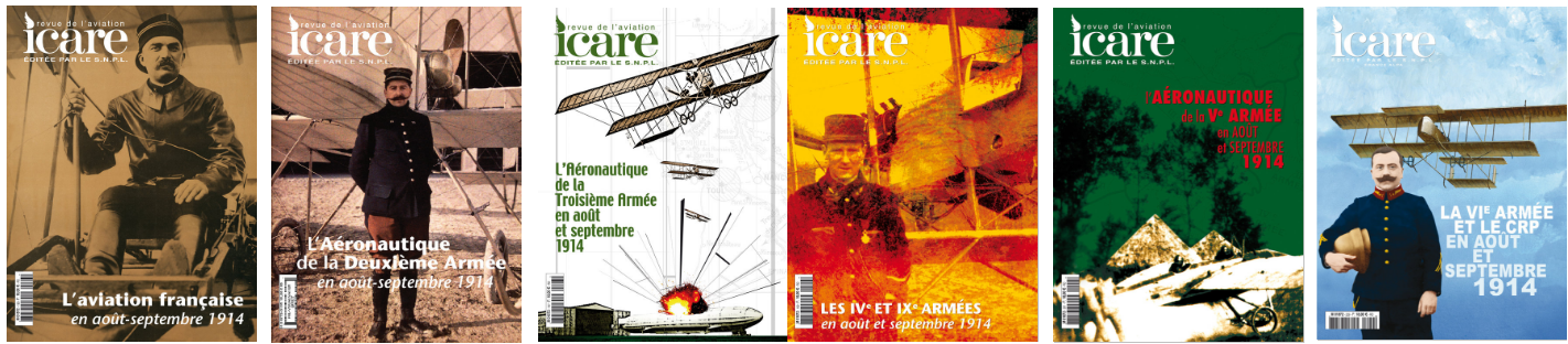 Série des Icare sur l’Aéronautique françaises de l'été 1914
