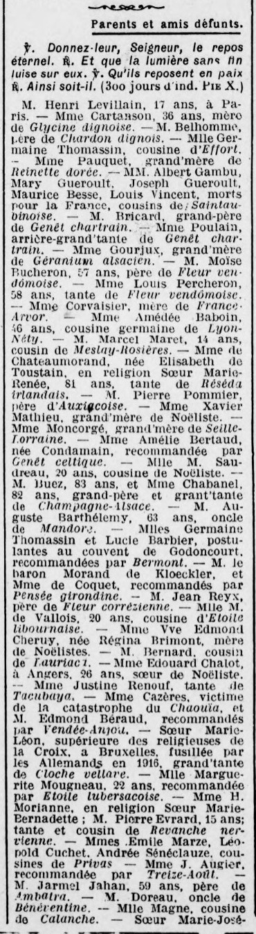 Mme Cazeres - CHAOUIA
