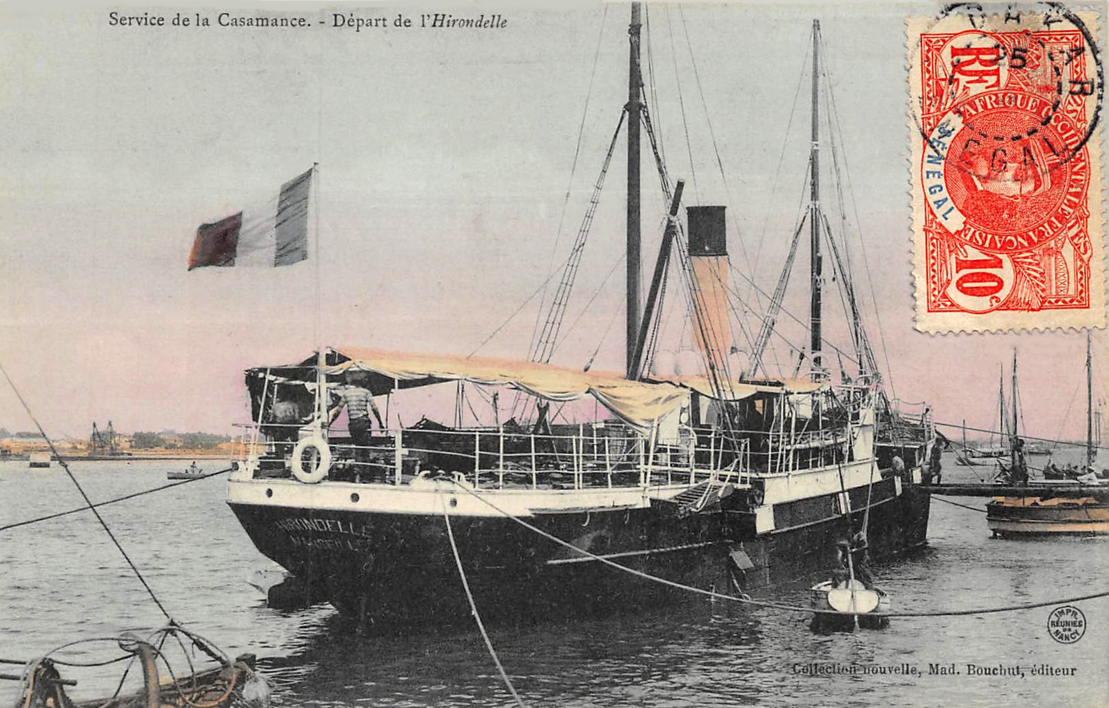 HIRONDELLE – Cargo caboteur – Messageries africaines – I –  .jpg