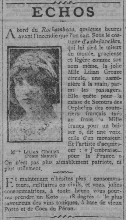 Lilian Greuze - ROCHAMBEAU