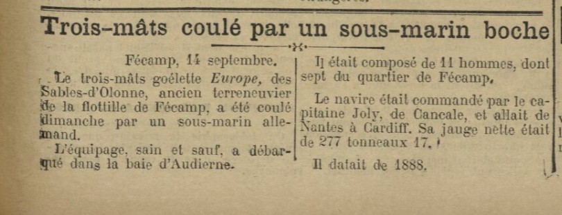 EUROPE La Dépêche de Brest 1916-09-14.jpg