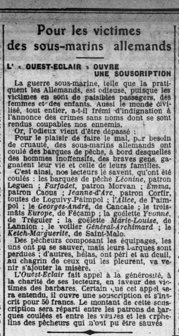 GEORGES ANDRE L'Ouest Eclair 1916-09-15.jpg