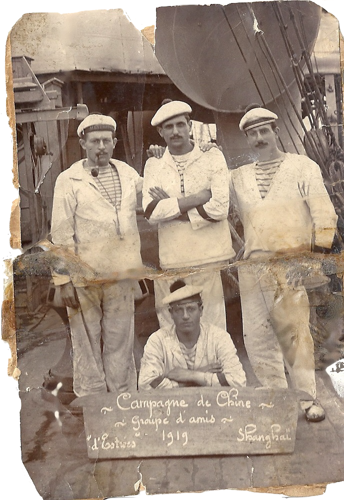 Marins de la Campagne de Chine sur le D'ESTREE des M.M en 1919.png