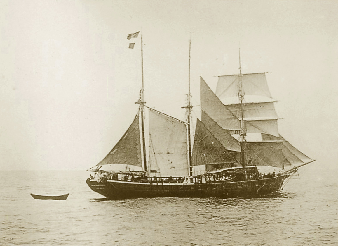 SAINT-ANSBERT – Trois-mâts goélette terre-neuvier – I – .jpg