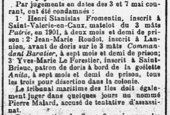 COMMANDANT BARATIER L'Ouest Eclair 1903-05-30.jpg