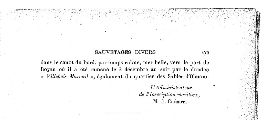 VILLEBOIS MAREUIL