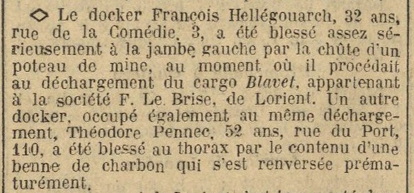 LE BLAVET La Dépêche de Brest 1916-05-13.jpg