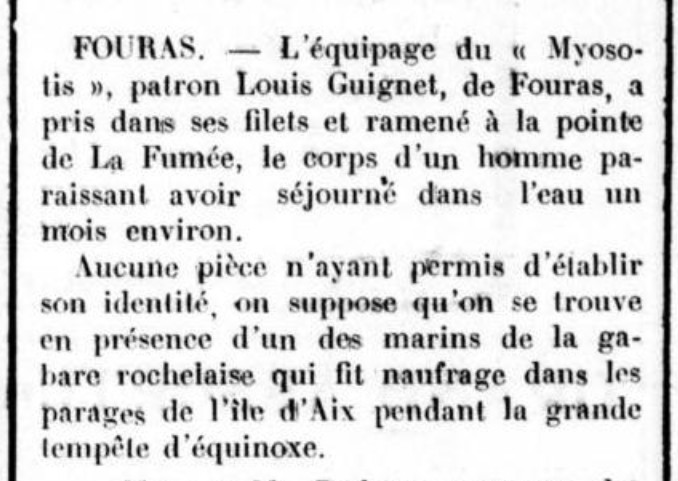 Patron Louis Guignet - Fouras