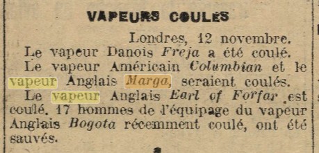 MARGA La Dépêche 1916-11-12.jpg