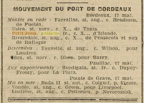 PETIT JEAN La Liberté du Sud Ouest 1913-05-18.jpg